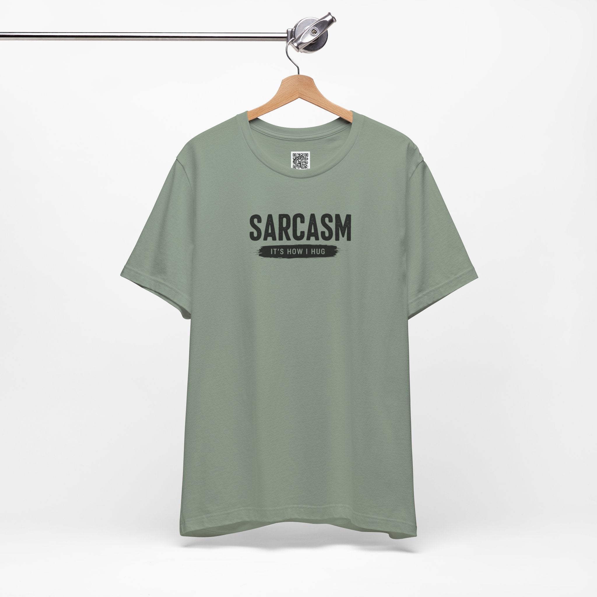 Sarcasm: It’s How I Hug – Minimalist Funny Quote Design