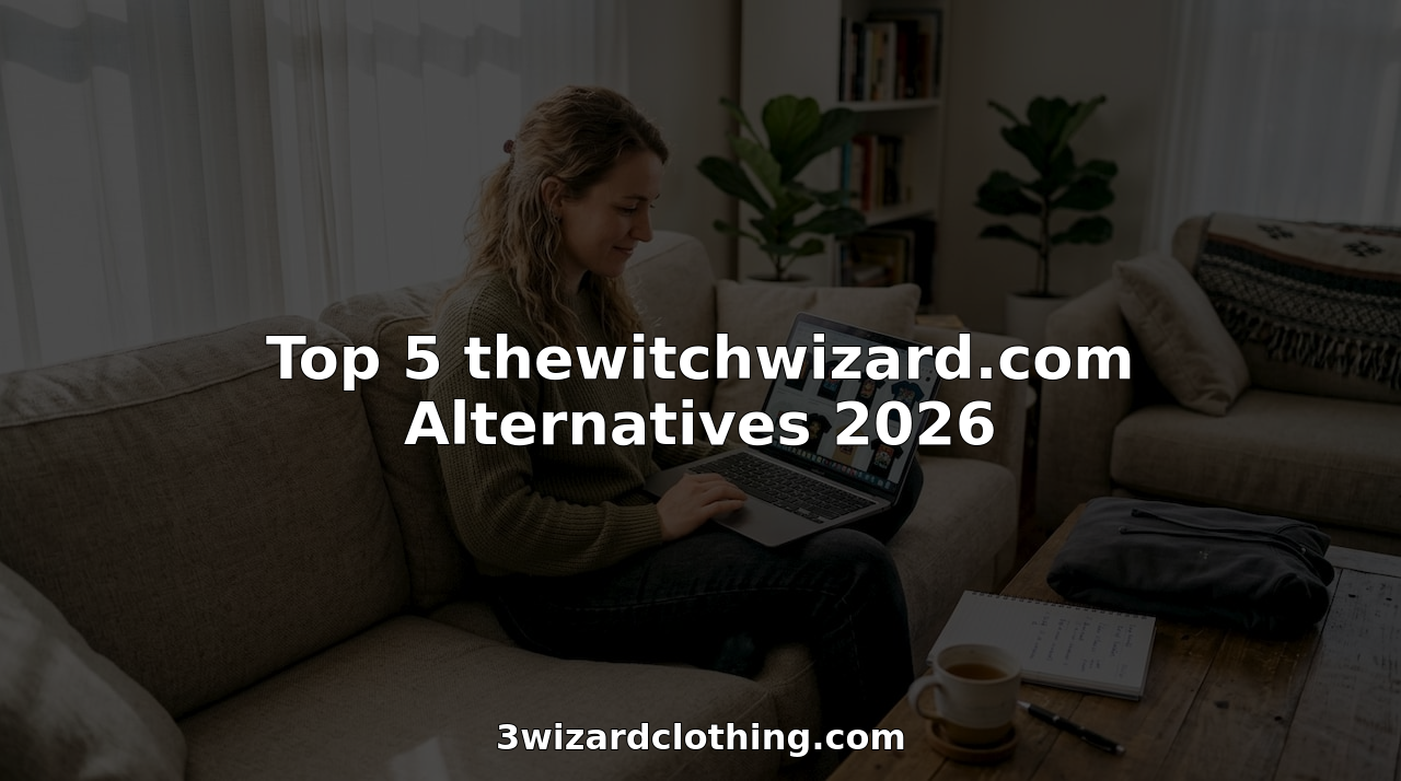 Woman shopping for graphic tees on laptop at home