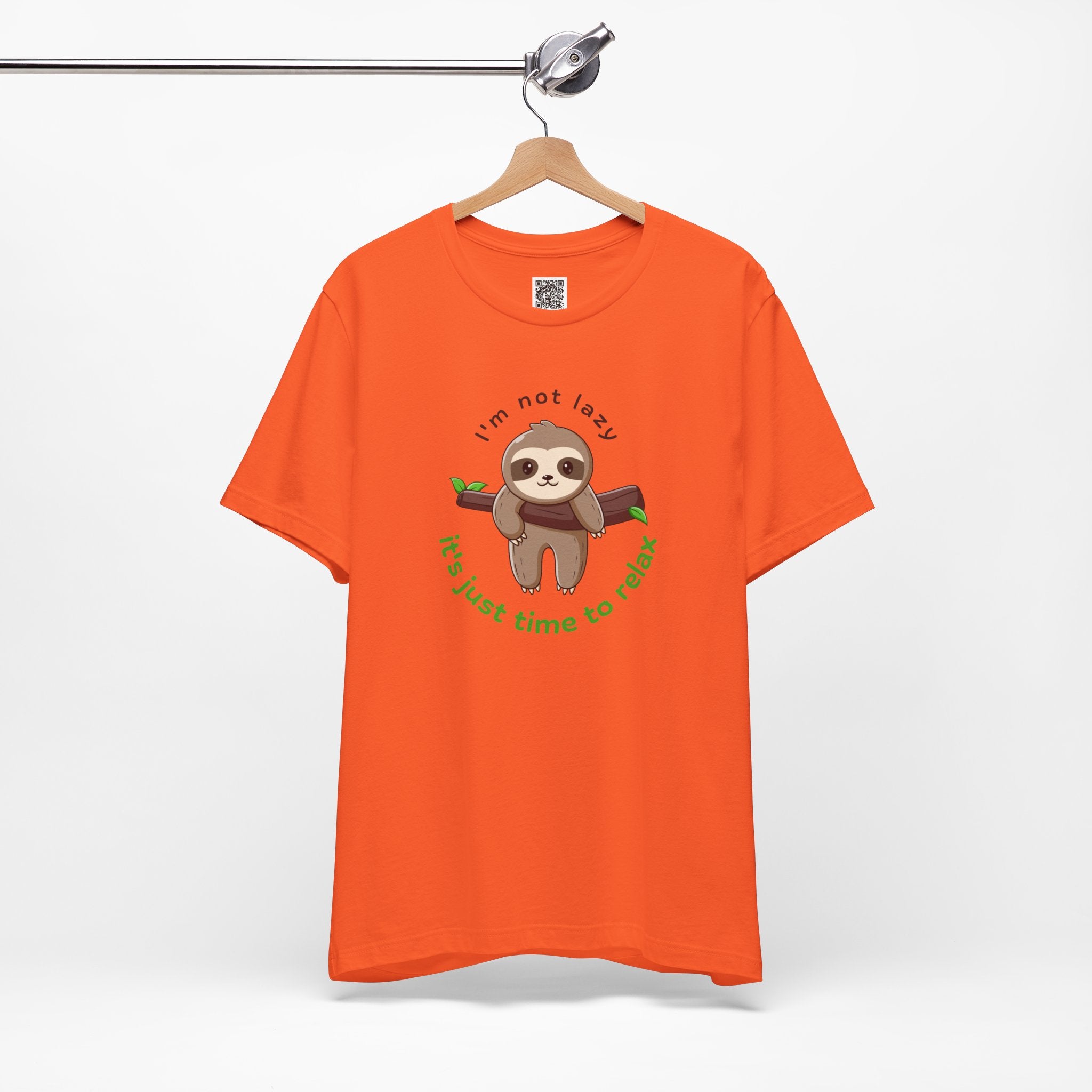 I’m Not Lazy Sloth T-Shirt – Funny Relaxation Animal Tee for Chill Vibes