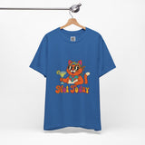 Not Today Groovy Cat Margarita Graphic Tee | Funny Retro Cat Lover
