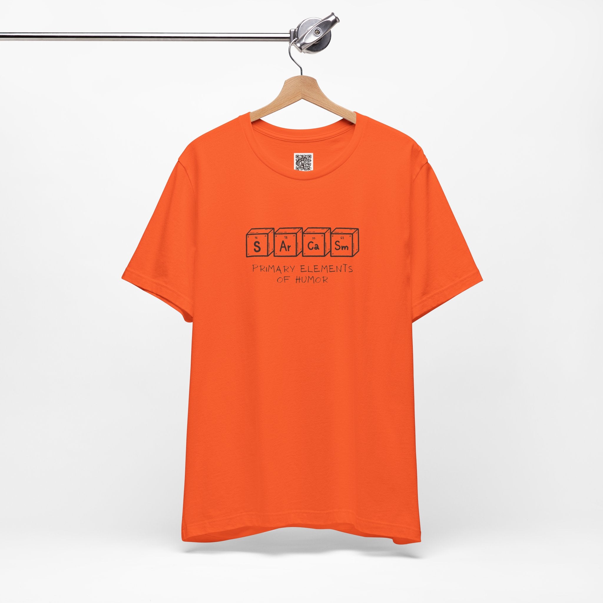 Sarcasm Elements T-Shirt – Funny Chemistry Humor Tee