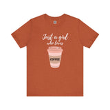 Caffeine Queen – Pink Coffee Cup Vibes Graphic