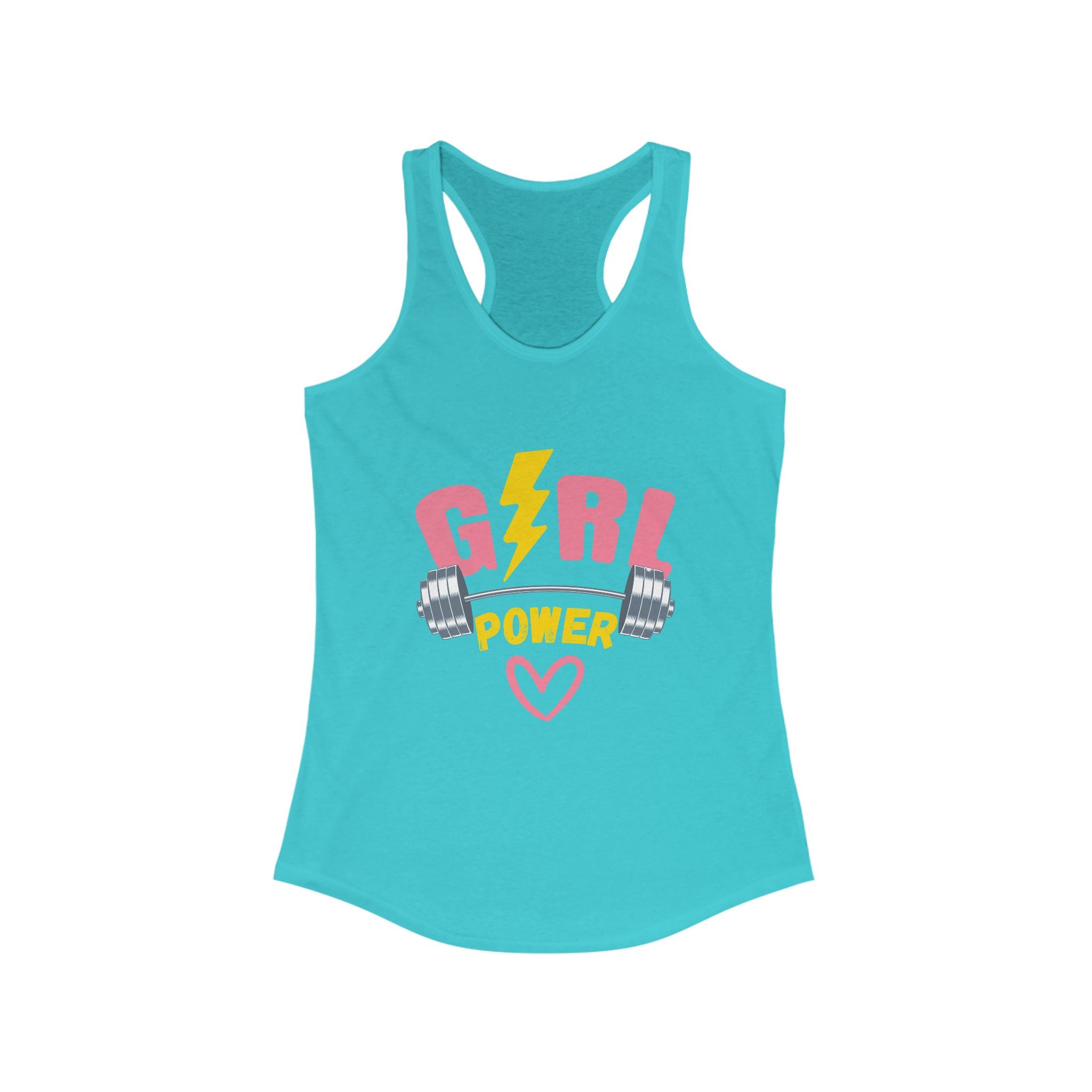 Girl Power Weightlifting Racerback Tank