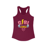 Girl Power Weightlifting Racerback Tank