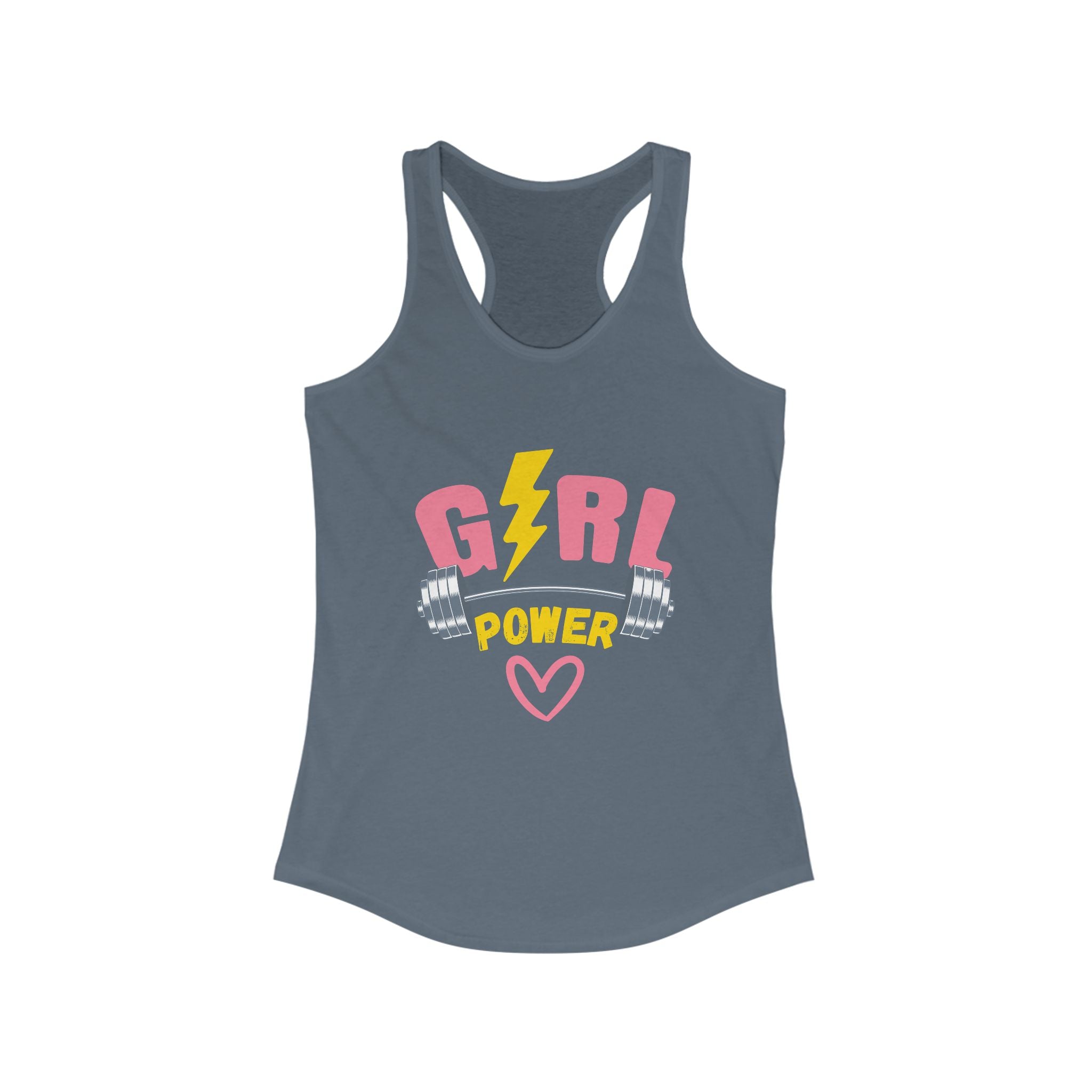 Girl Power Weightlifting Racerback Tank