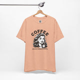 Coffee: Because Murder Is Wrong – Retro Dark Humor Design