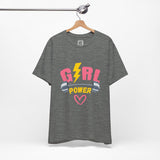Girl Power Barbell Tee – Strong, Stylish, and Unstoppable