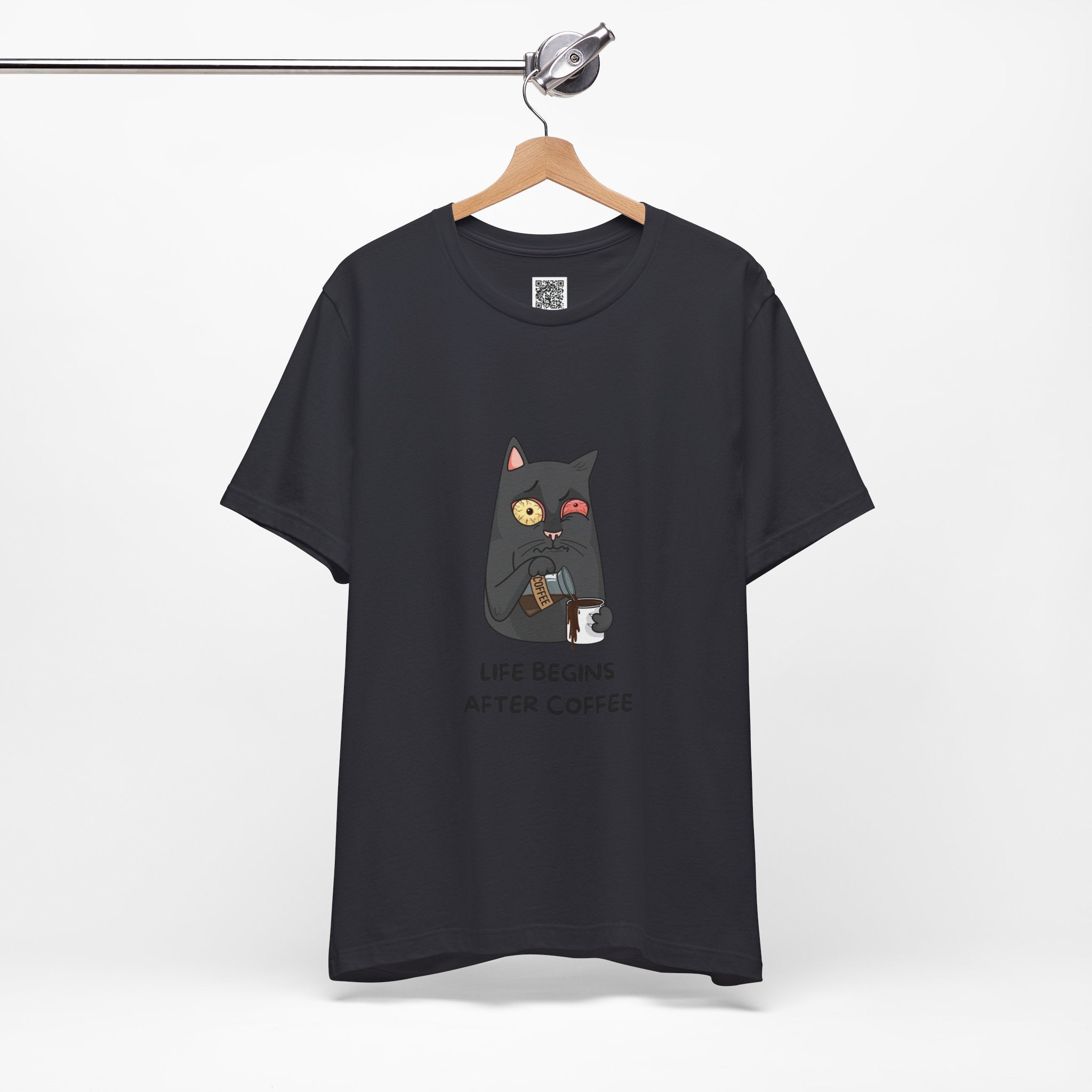 Caffeine Catastrophe Tee – For Coffee Lovers Who Can't Function