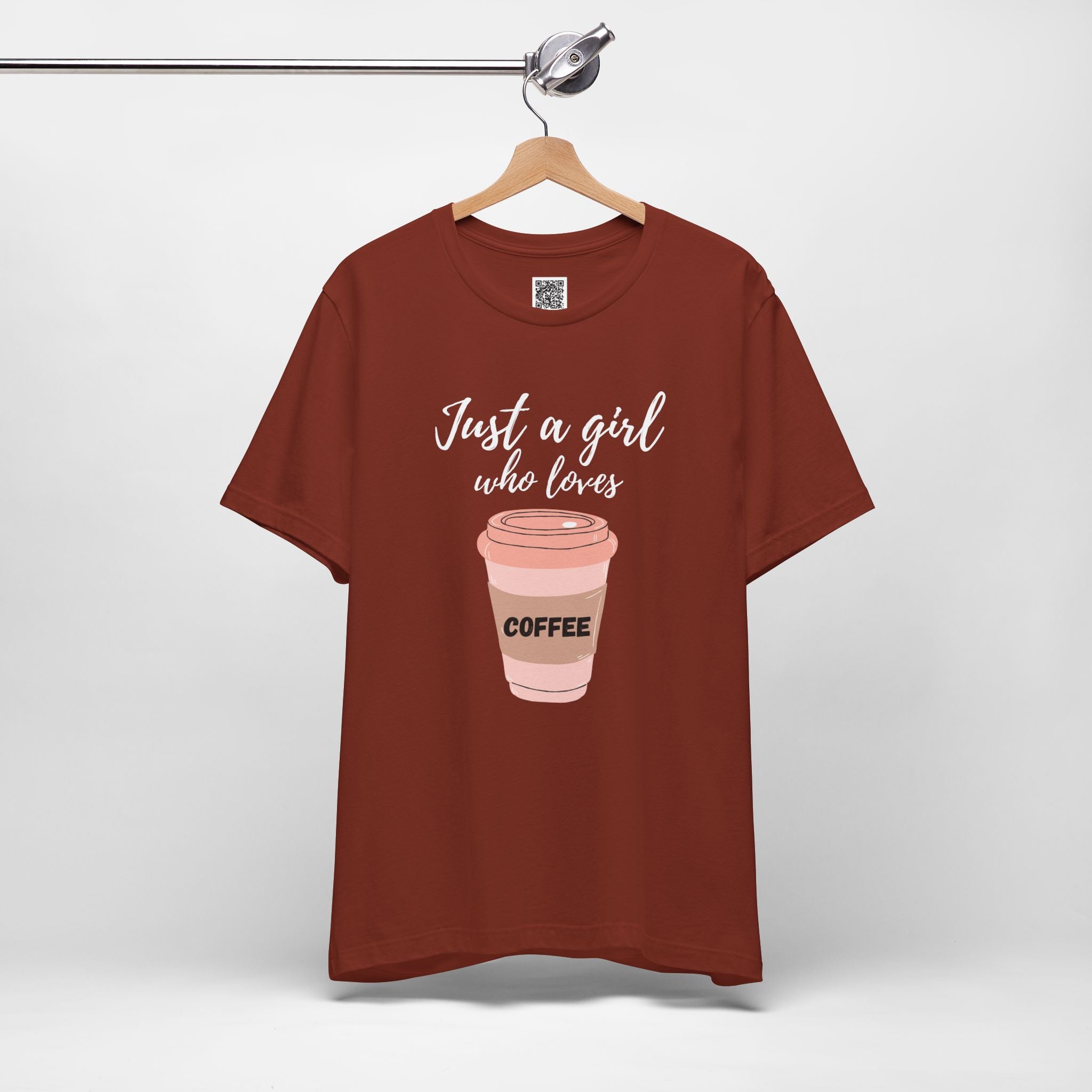Caffeine Queen – Pink Coffee Cup Vibes Graphic