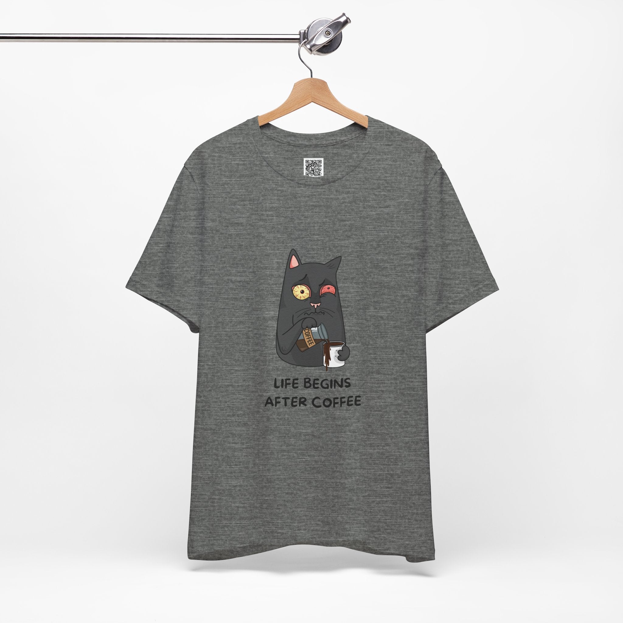 Caffeine Catastrophe Tee – For Coffee Lovers Who Can't Function