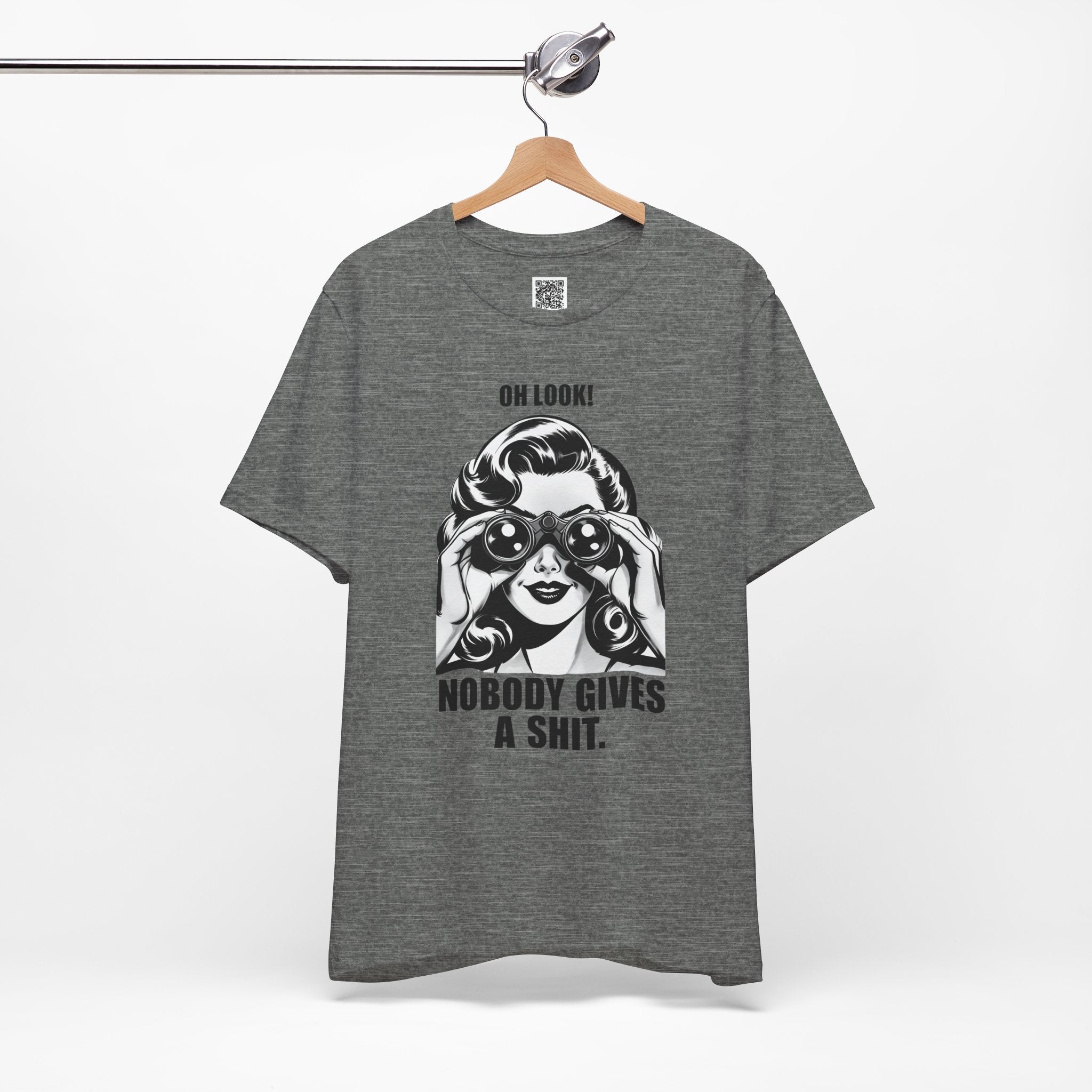 Oh Look… Nobody Gives a Sh*t – Retro Attitude Statement Design