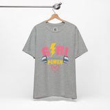 Girl Power Barbell Tee – Strong, Stylish, and Unstoppable