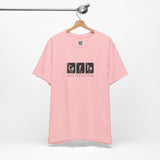 Caffeine Chemistry T-Shirt – Coffee Periodic Table Design for Science Nerds & Java Addicts