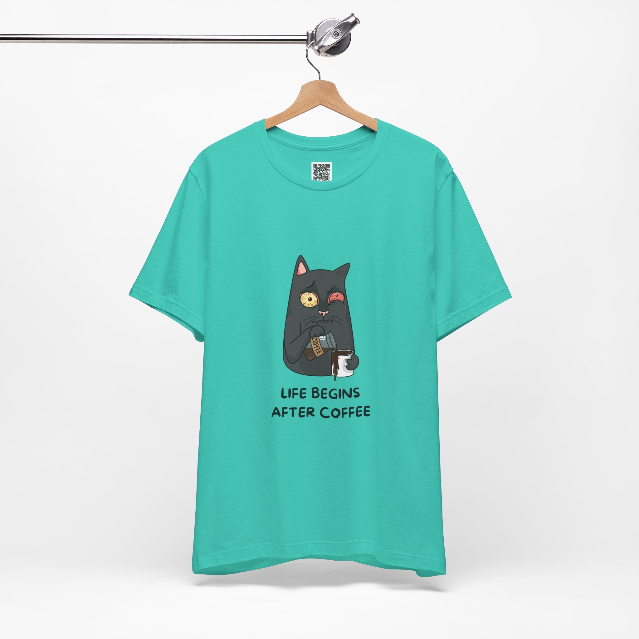 Caffeine Catastrophe Tee – For Coffee Lovers Who Can't Function
