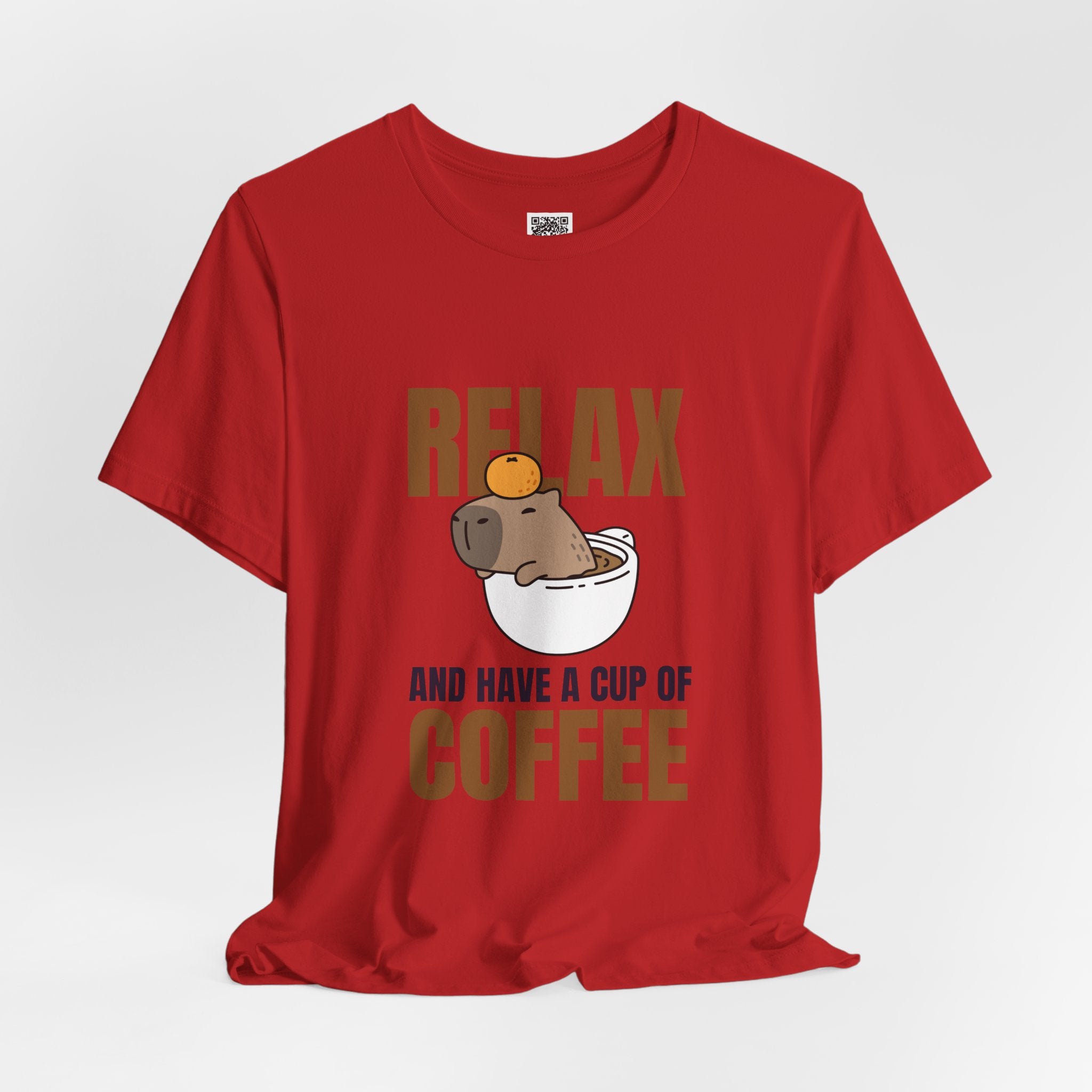 Relax and Have a Cup of Coffee – Capybara Chill Time Design