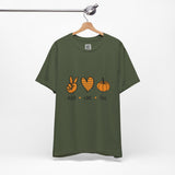 Peace, Love & Pumpkins Tee – Fall Vibes Only