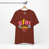 Girl Power Barbell Tee – Strong, Stylish, and Unstoppable