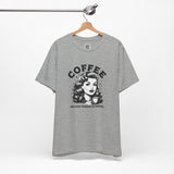 Coffee: Because Murder Is Wrong – Retro Dark Humor Design
