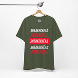 Sneakerhead Stack Tee – Loud, Clean & Obsessed with Kicks