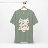 Sunny Days Ahead – Retro Bubble Letter Design