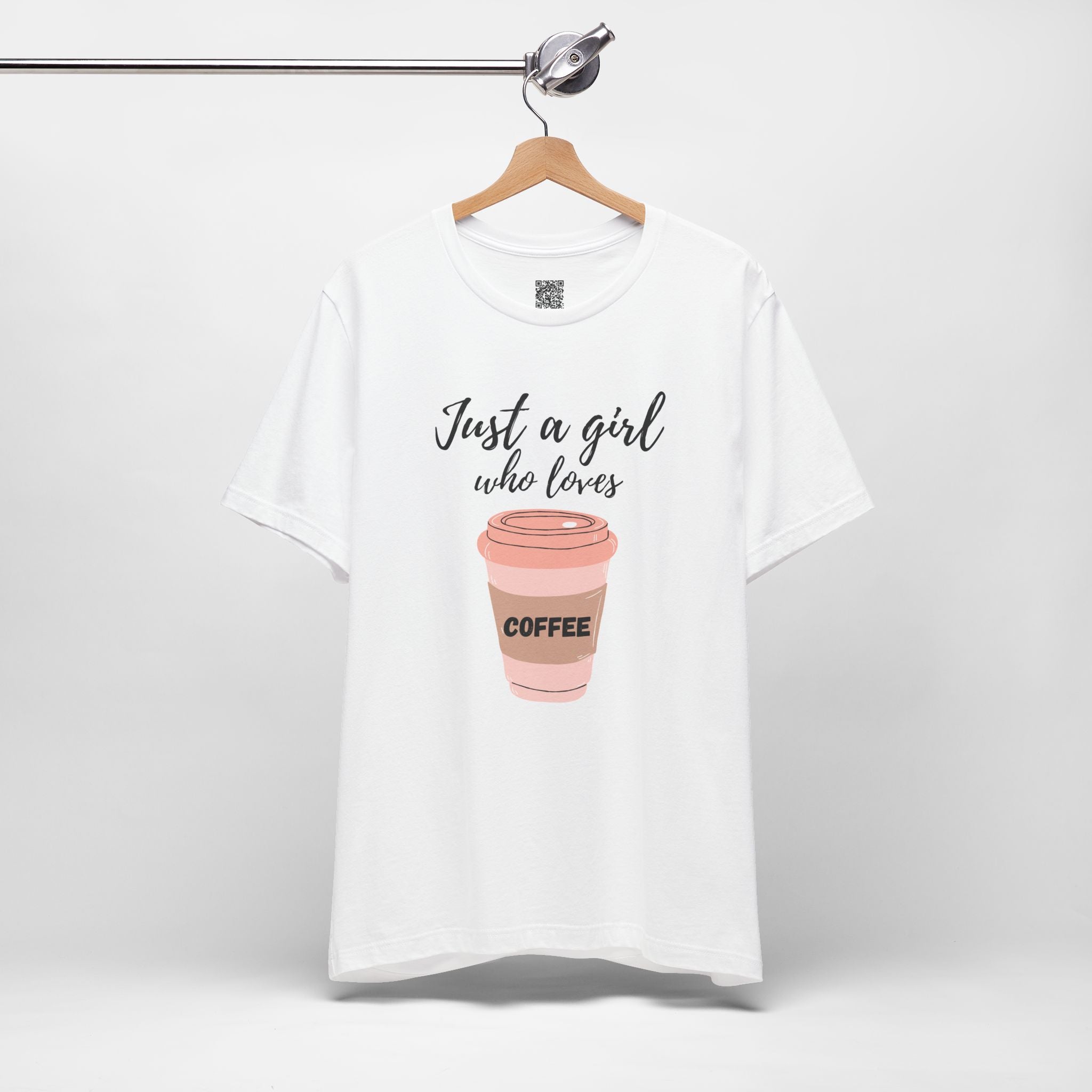 Caffeine Queen – Pink Coffee Cup Vibes Graphic