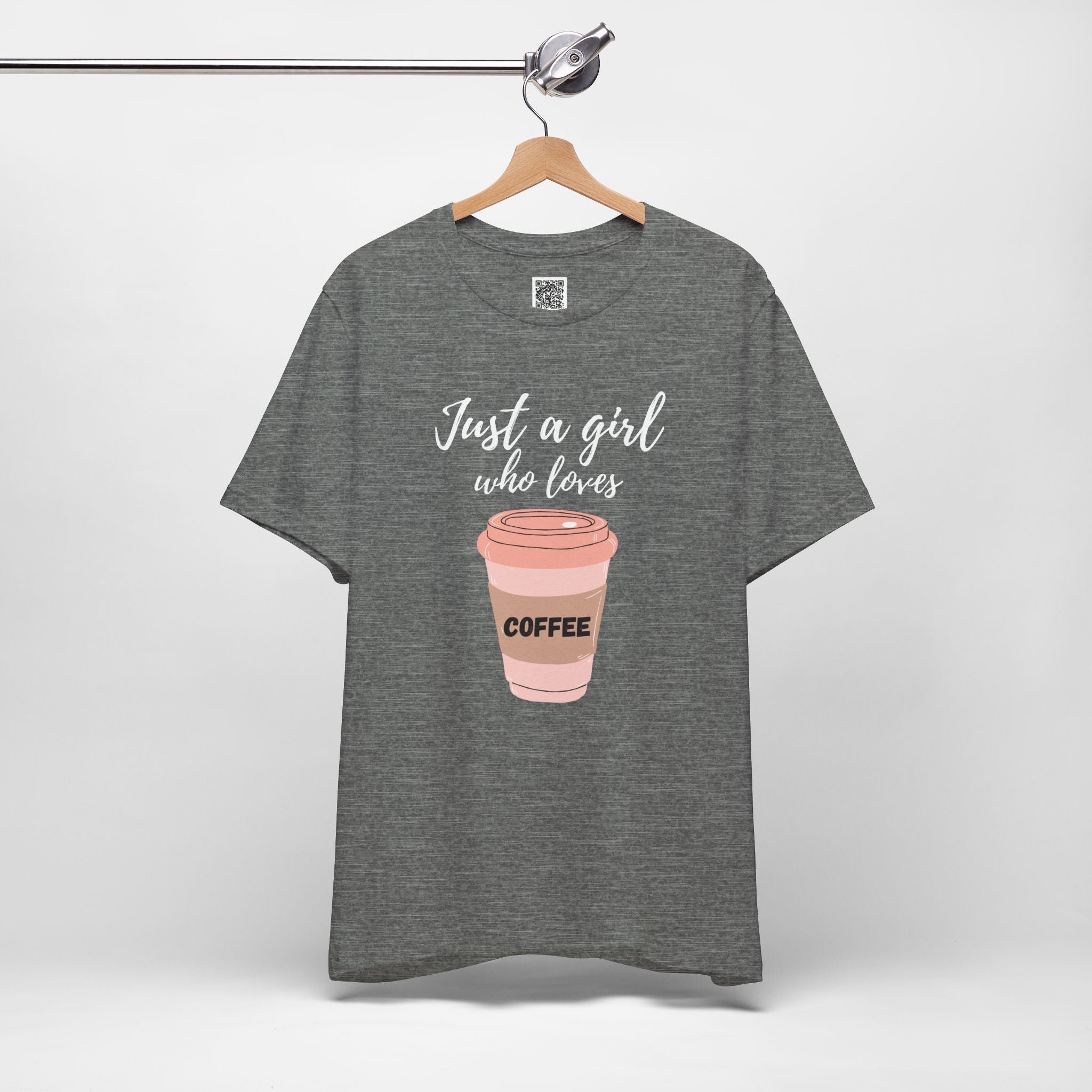 Caffeine Queen – Pink Coffee Cup Vibes Graphic