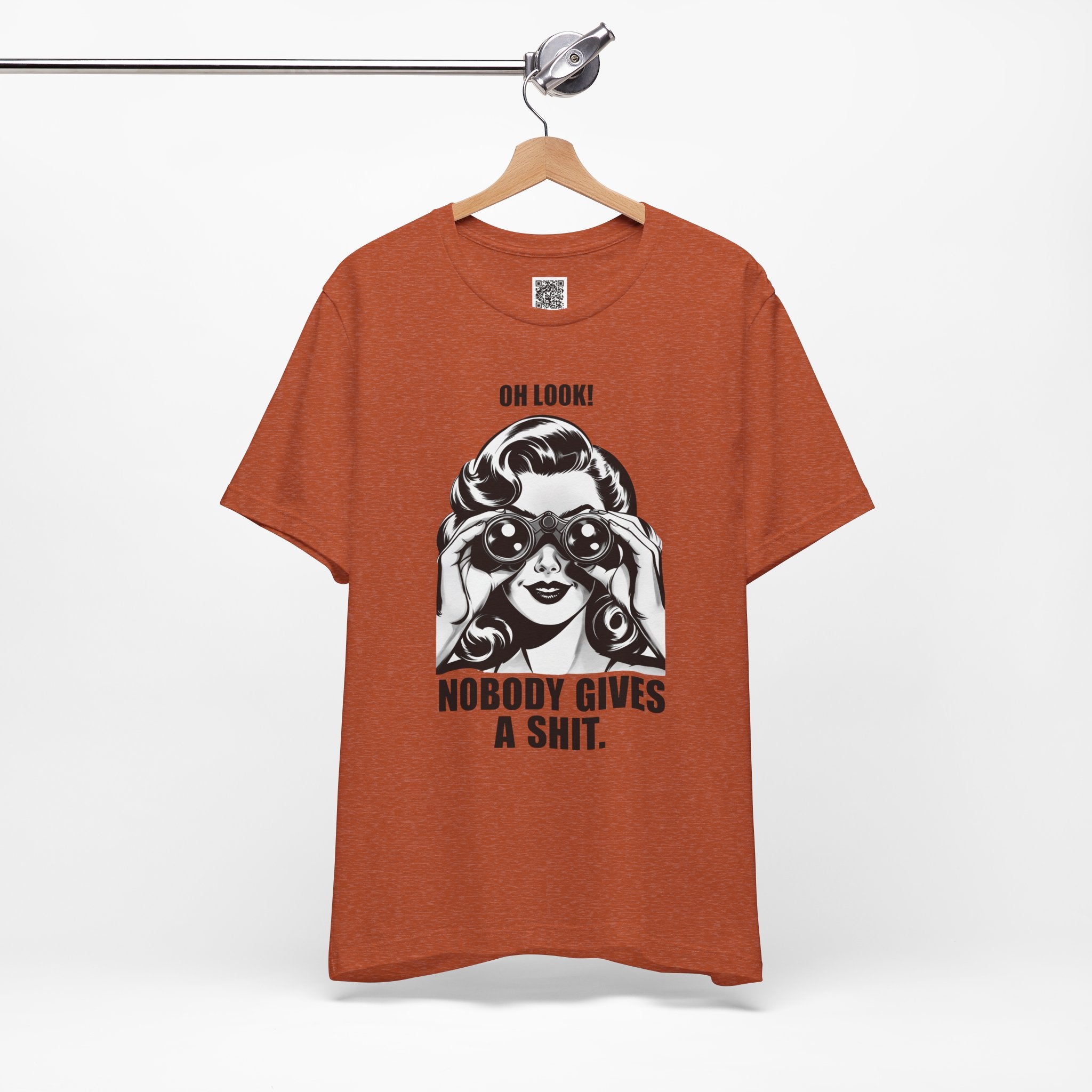 Oh Look… Nobody Gives a Sh*t – Retro Attitude Statement Design